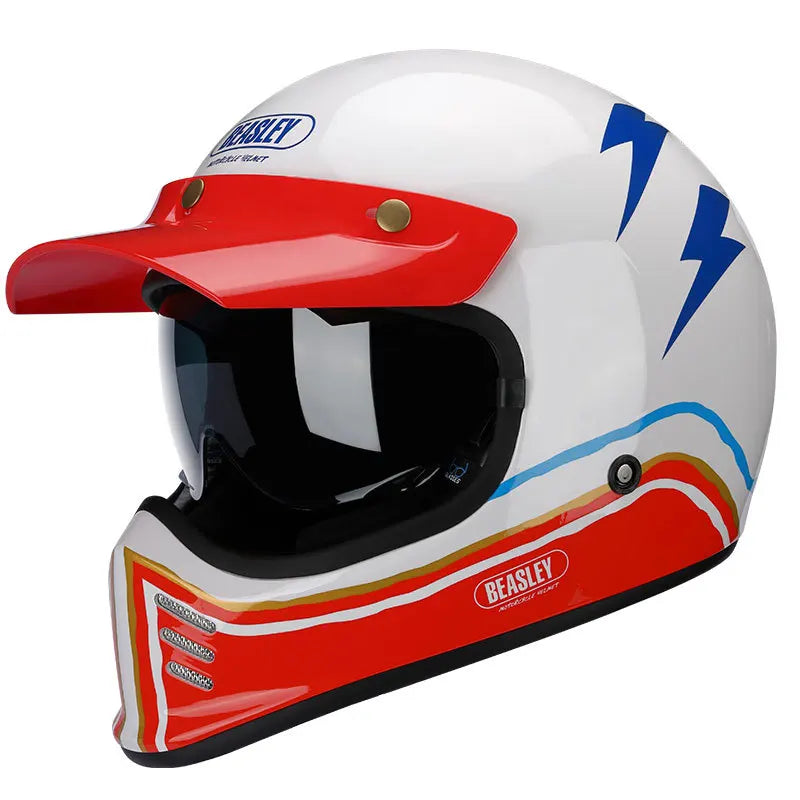 BEASLEY ECE DOT Bluetooth Electric Motorcycle Helmet