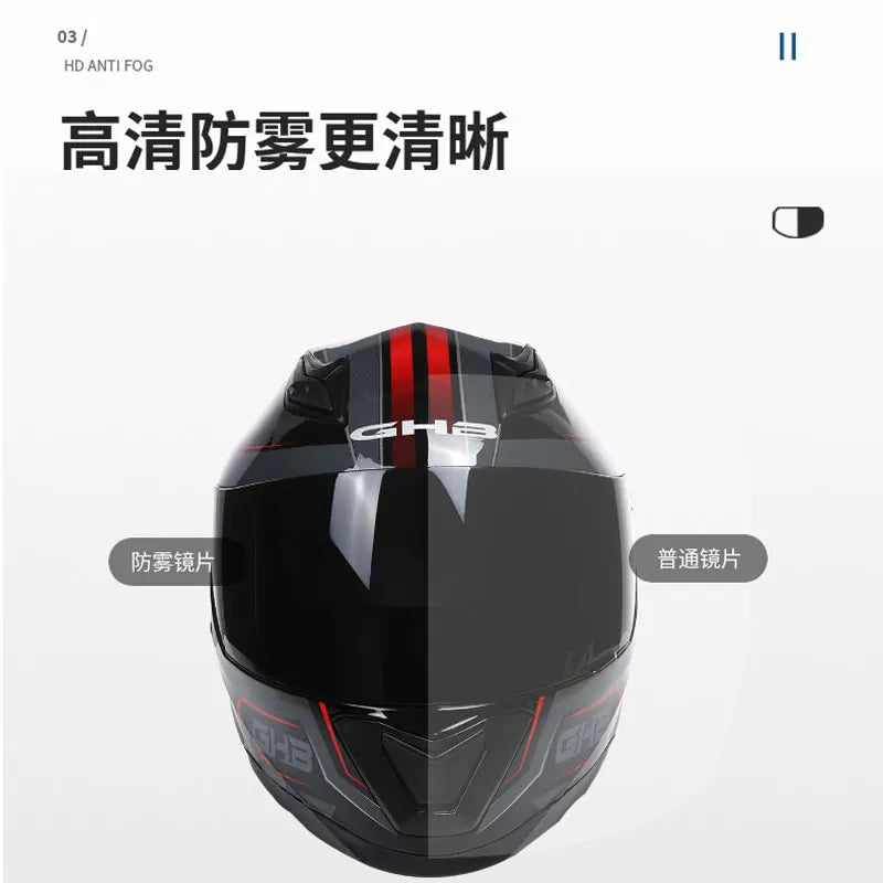 Full-Face Downhill Racing Motorcycle Helmet