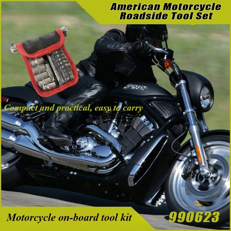 Motorcycle Maintenance and Repair Tool Set for Harley Davidson & American Bikes