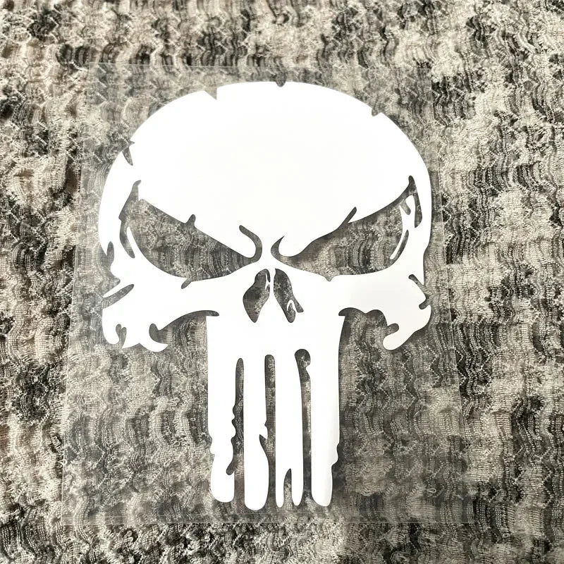 Skull Motorcycle Stickers - Waterproof Vinyl Decals