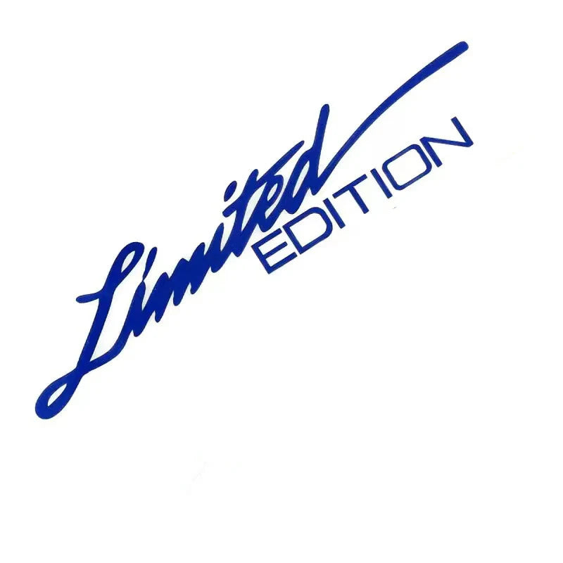 Limited Edition Reflective Laser Decal