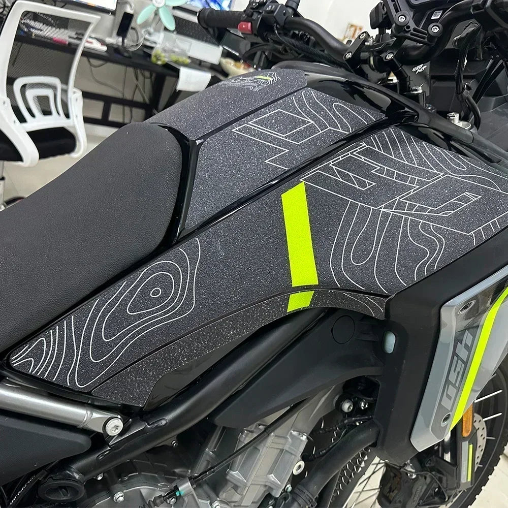 CFMOTO 450MT Tank Pad Sticker Set