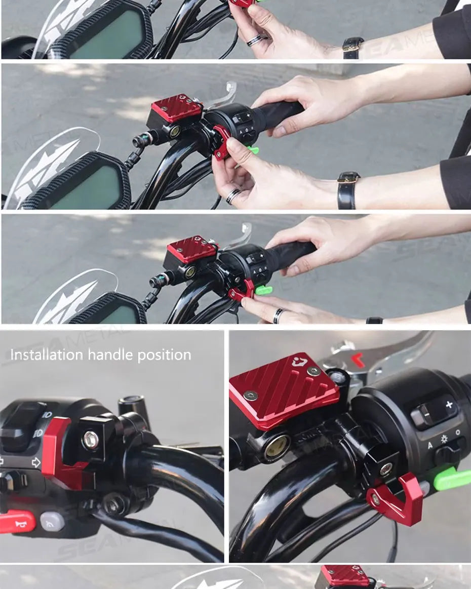 CNC Aluminium Motorcycle Helmet Hook