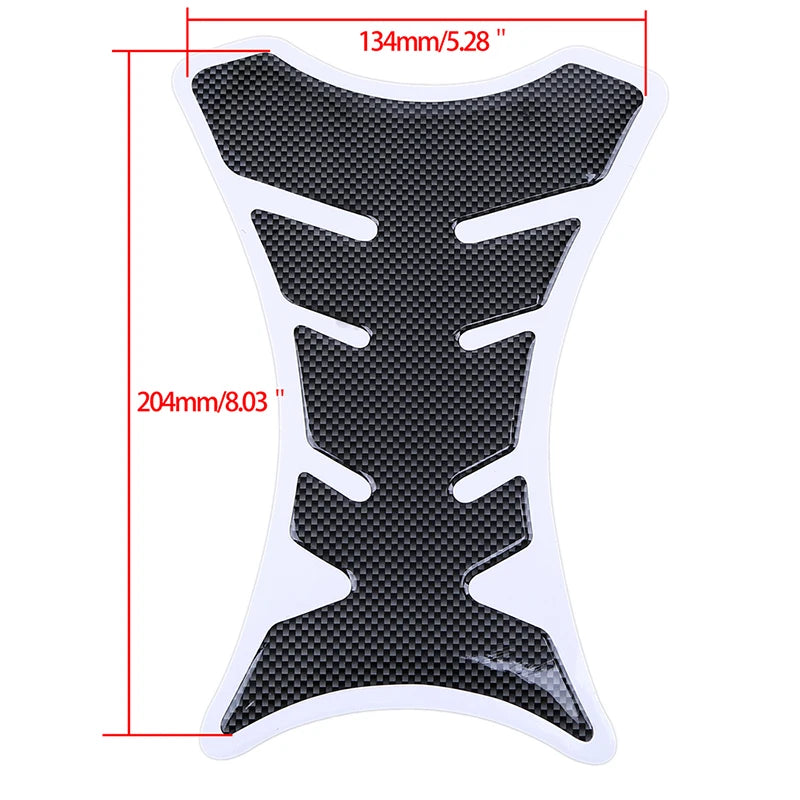 Carbon Fiber Motorcycle Tank Pad