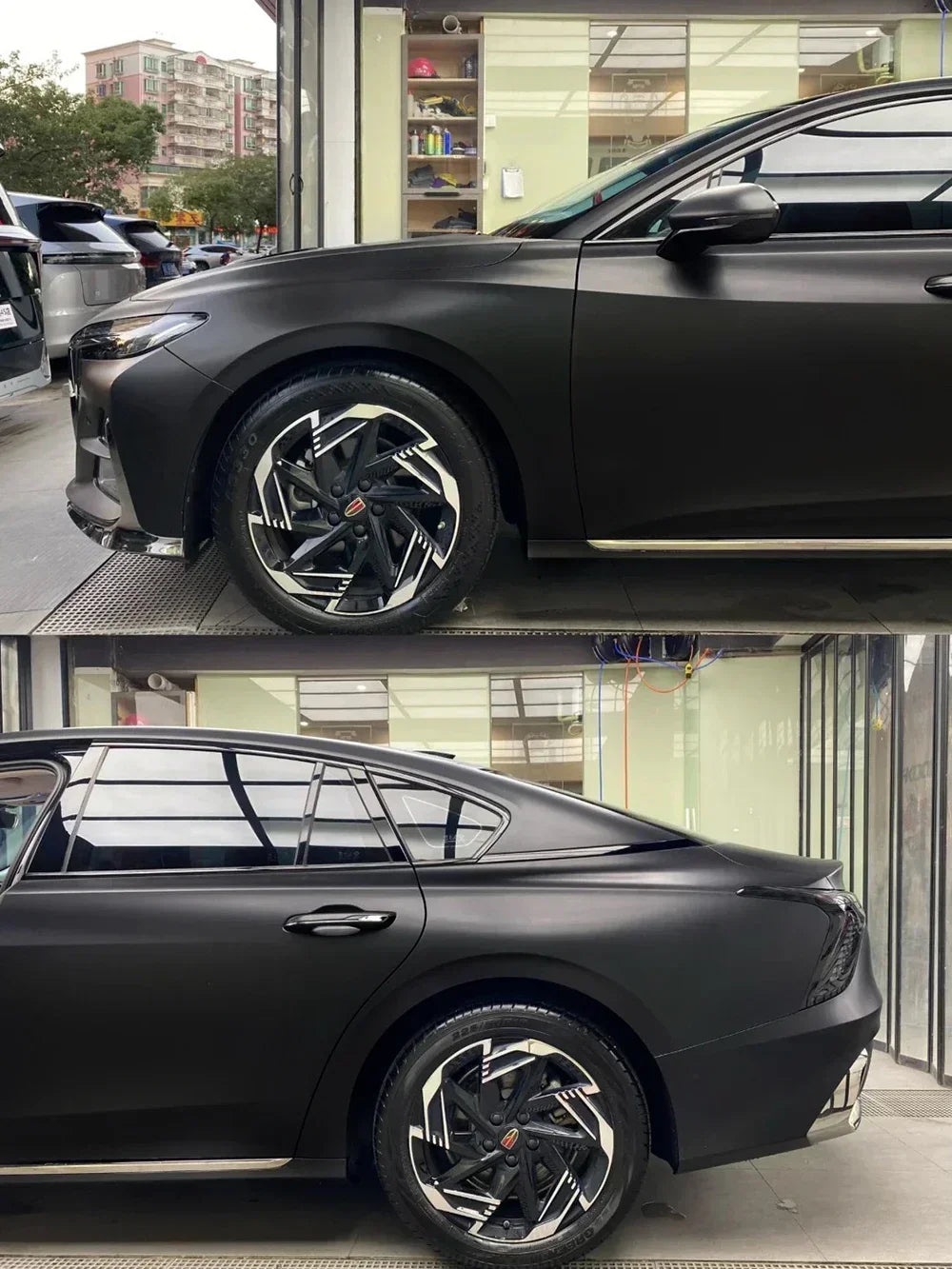 Carbon Fiber Vinyl Wrap Films - Glossy Matte Finish