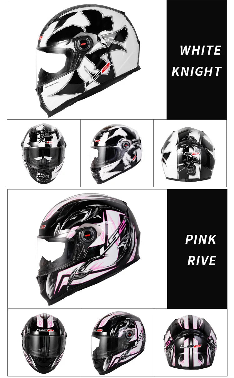 LS2 Full Face Motorcycle Helmet