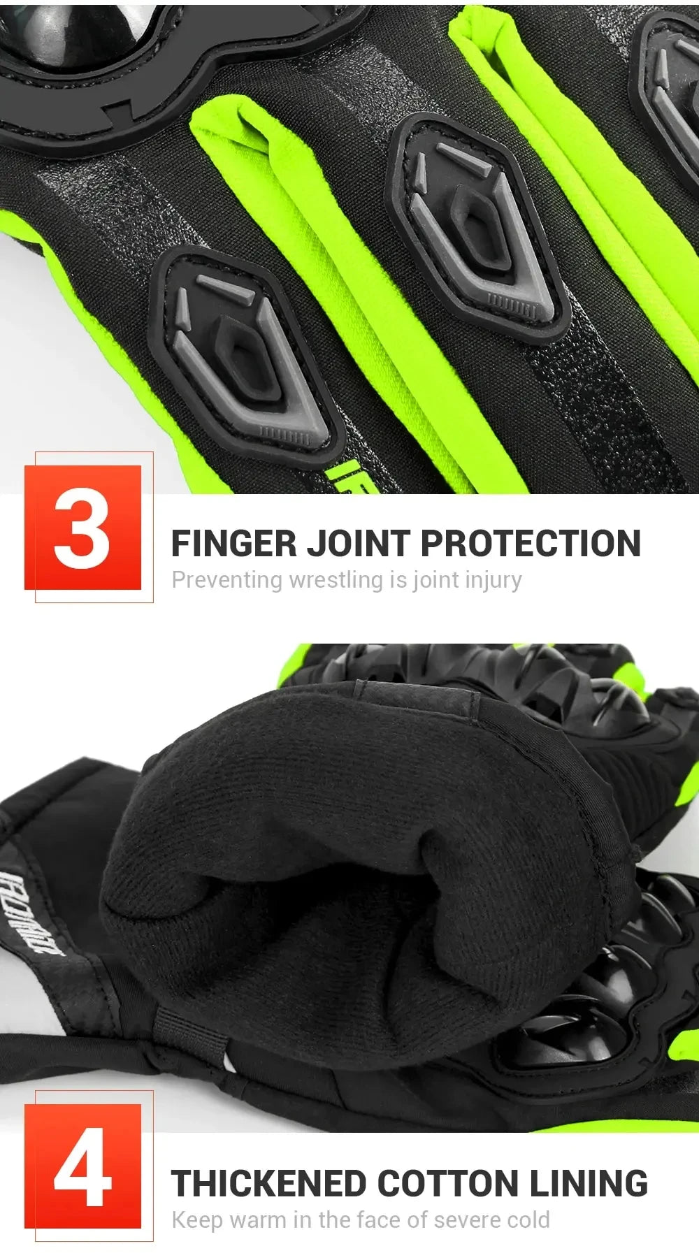 Thermal Motorcycle Riding Gloves
