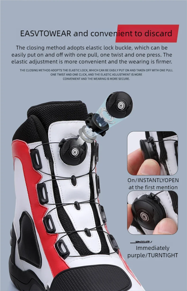 Off-Road High-Top Cycling Boots