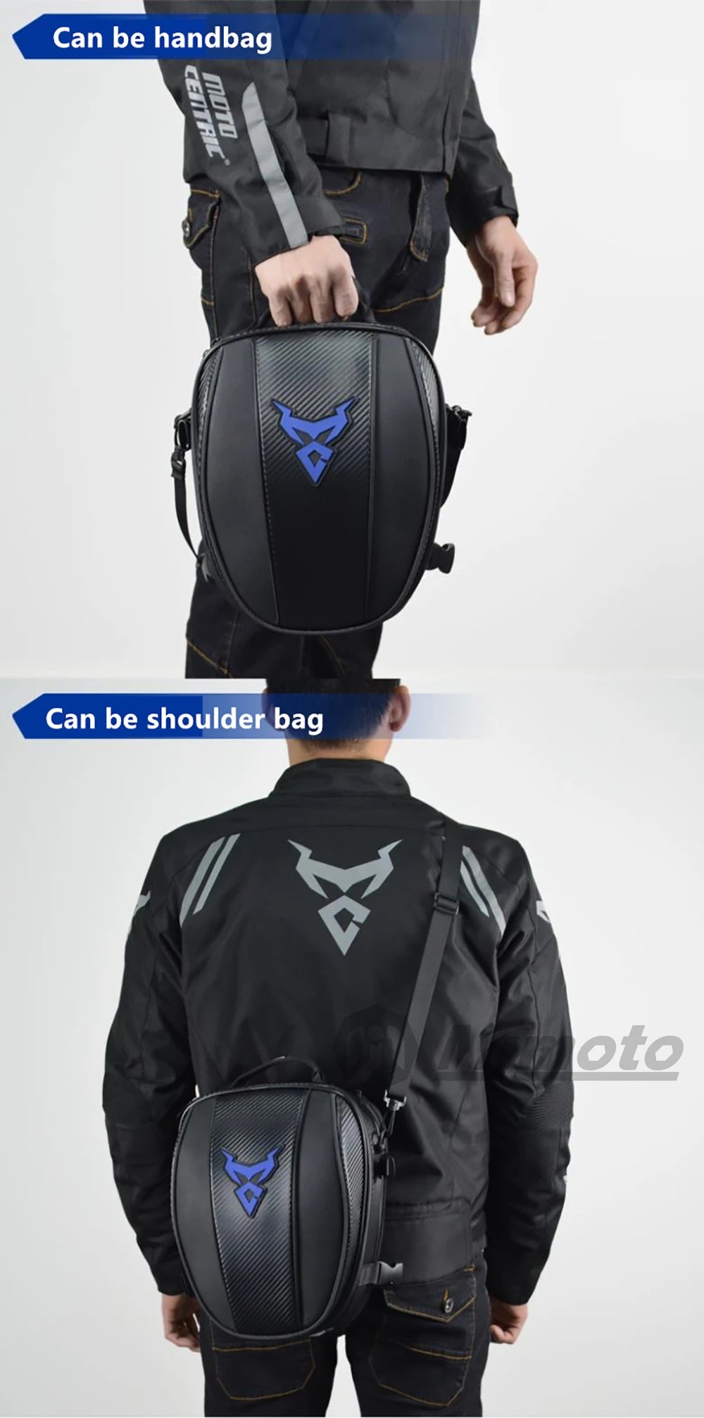 Waterproof Motorcycle Tail Bag & Backpack