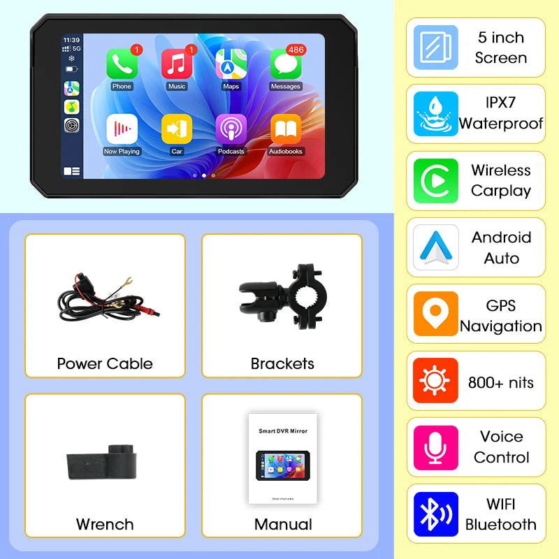 Motorcycle GPS Navigation System
