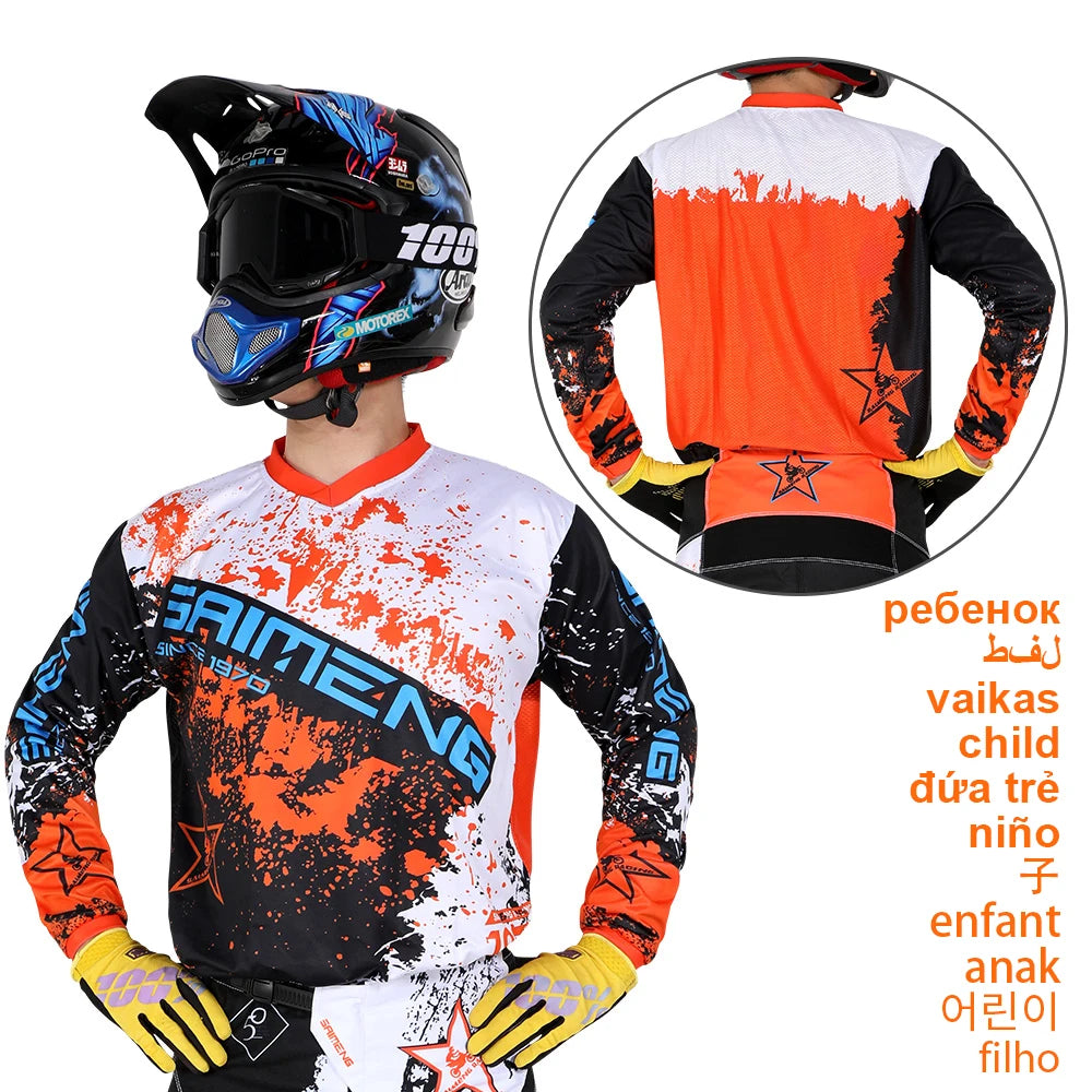 Youth Motocross Racing Jersey