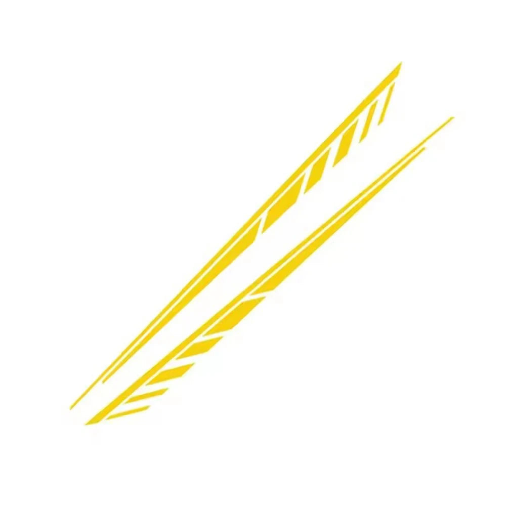 Universal Motorcycle Front Fender Reflective Vinyl Decals