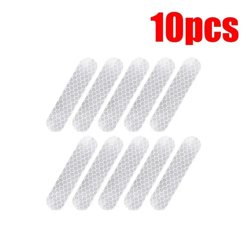 Reflective Warning Stickers for Motorcycle Helmets