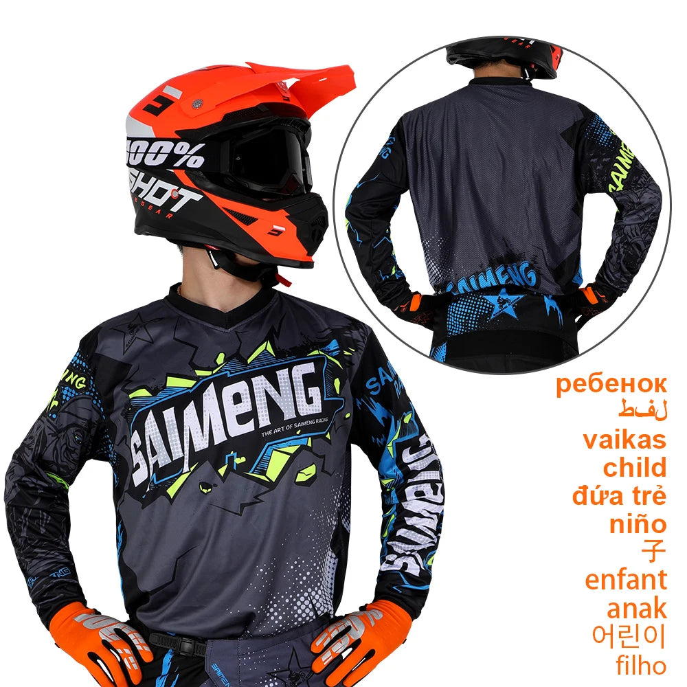 Youth Motocross Racing Jersey