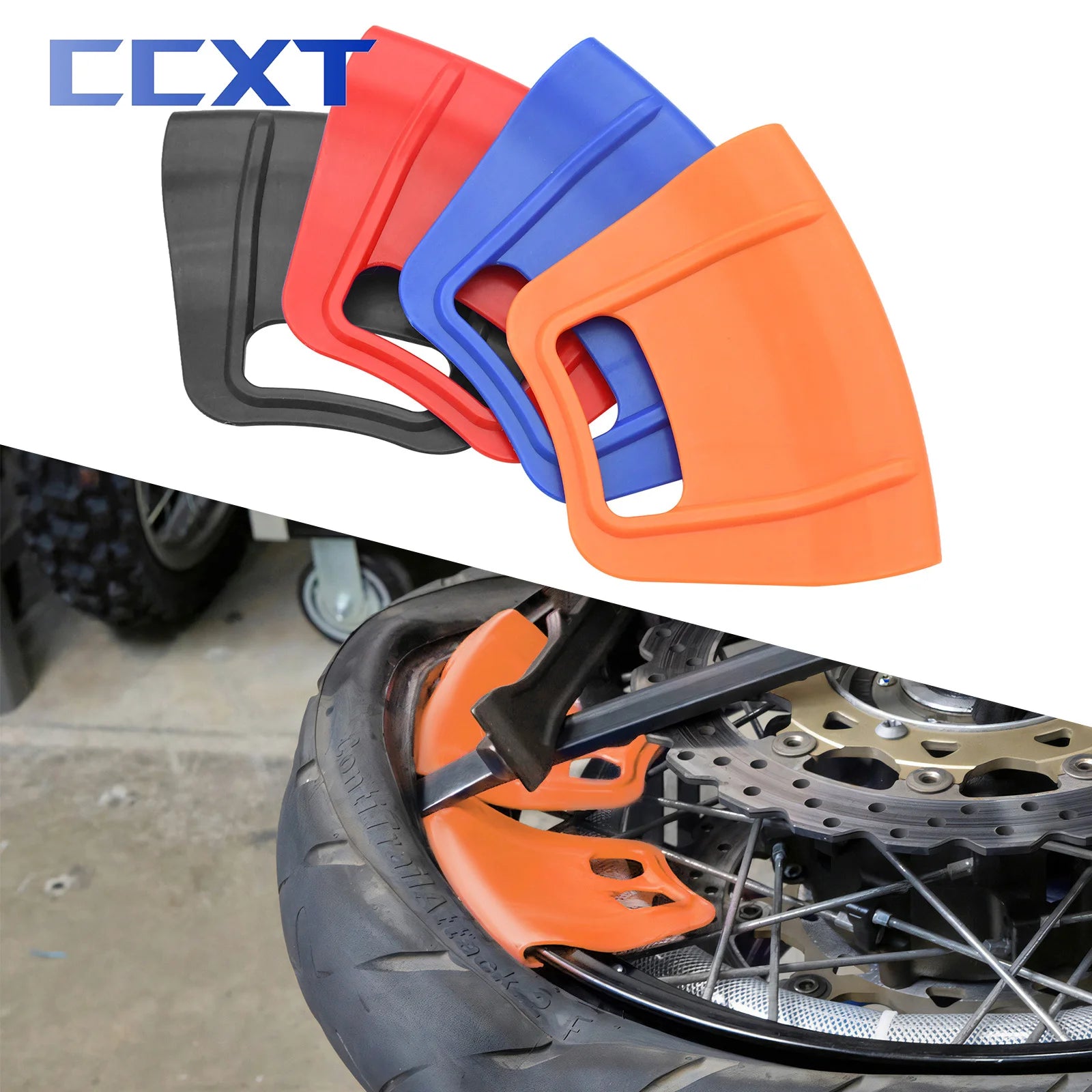 Motorcycle Wheel Rim Protectors Set of 2
