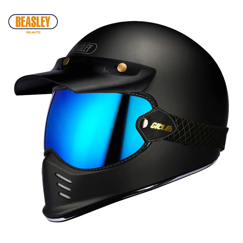 BEASLEY ECE DOT Bluetooth Electric Motorcycle Helmet