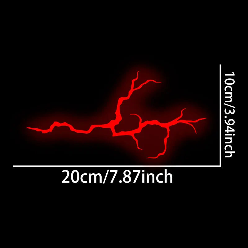 Reflective Lightning Motorcycle Stickers