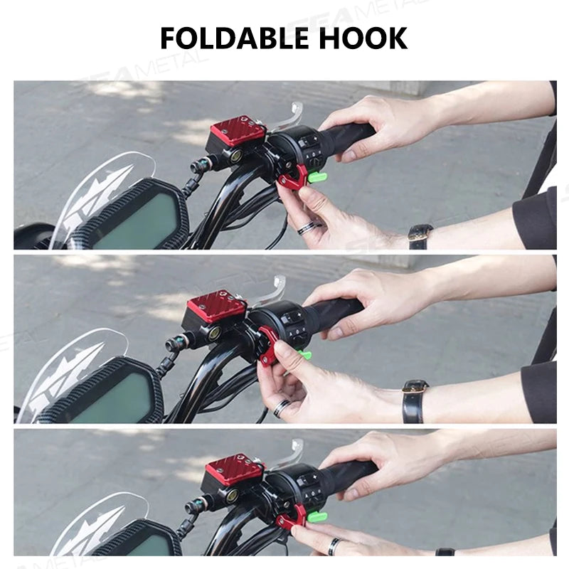 CNC Aluminium Motorcycle Helmet Hook