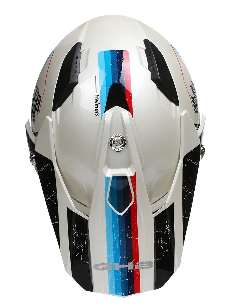 Men's ECE Approved Full Face Motorcycle Helmet