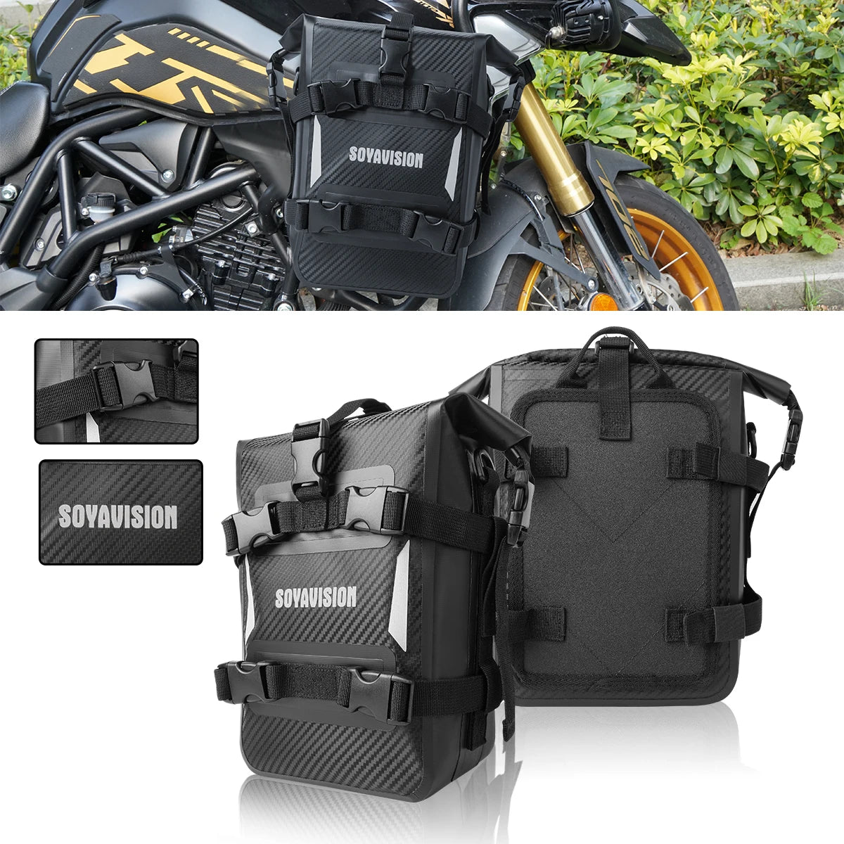 Durable Side Bags for Crash Bars