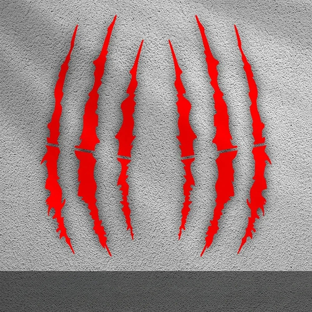 Monster Ghost Claw Motorcycle Stickers
