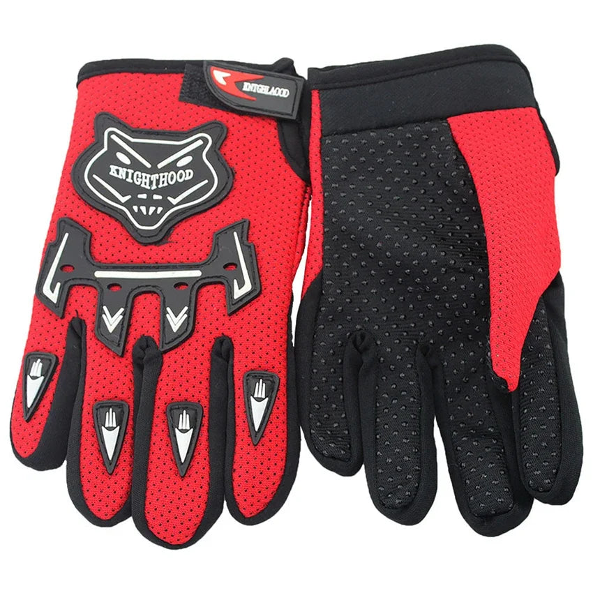 Kids Full Finger Motorcycle Gloves