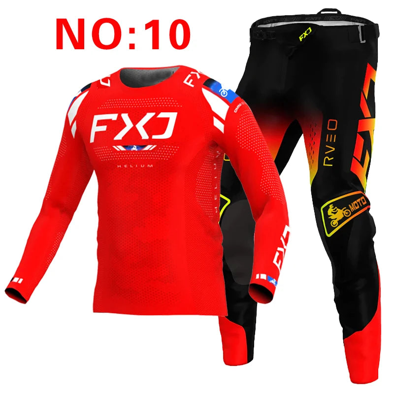 Kids Motocross Jersey and Pants Set