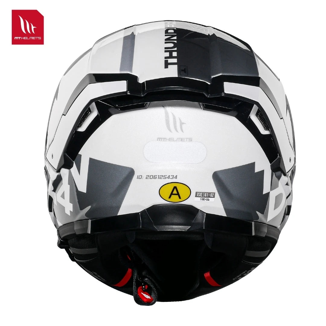 Full Face Motorcycle Helmet with Clear Visor
