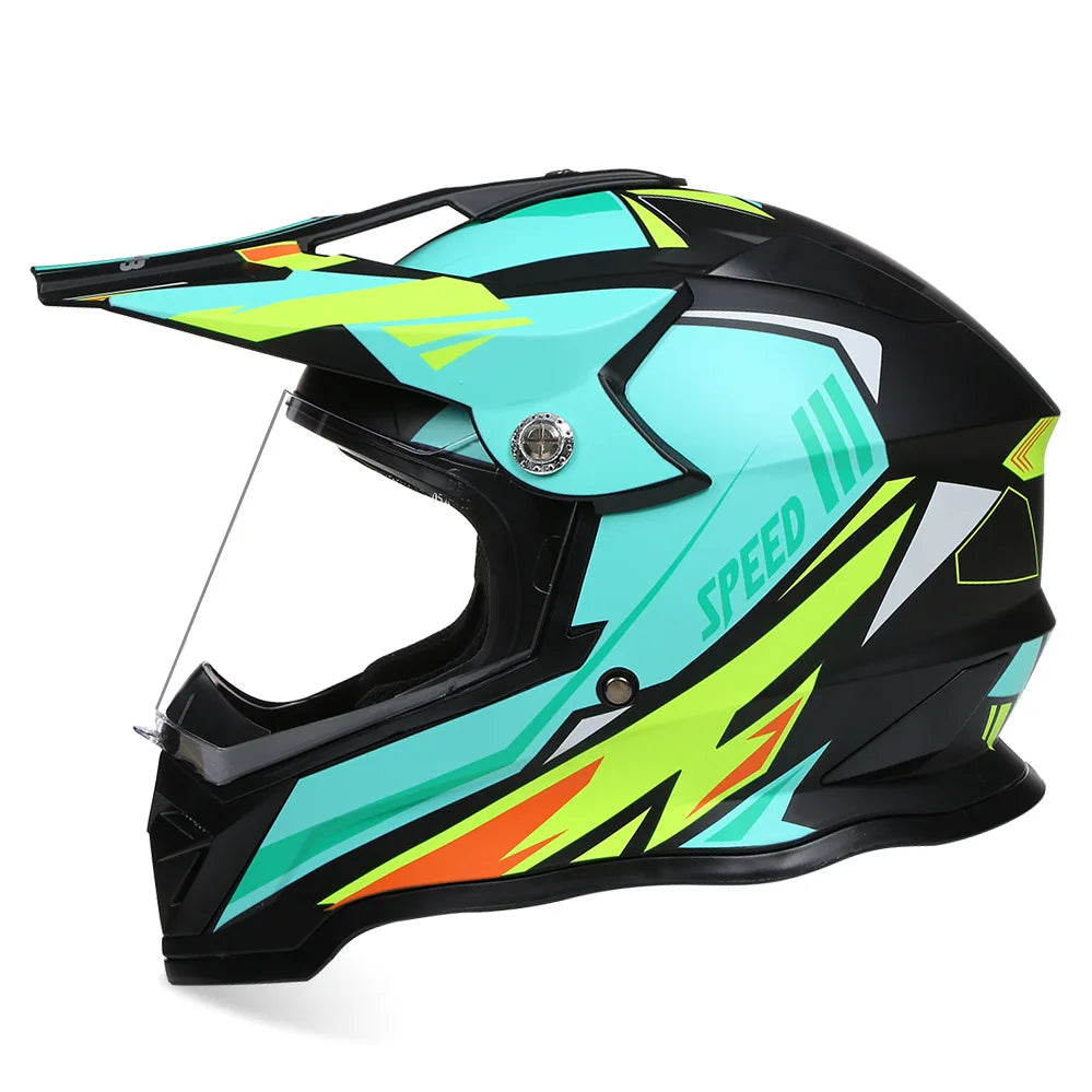 Men's ECE Approved Full Face Motorcycle Helmet