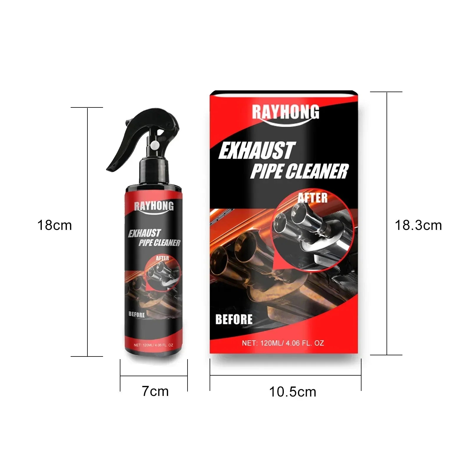 Motorcycle Exhaust Pipe Cleaner & Polish