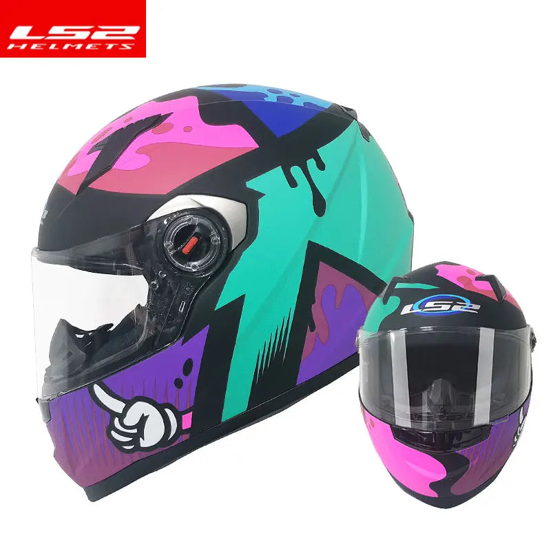 LS2 ECE Certified Full Face Motorcycle Helmet