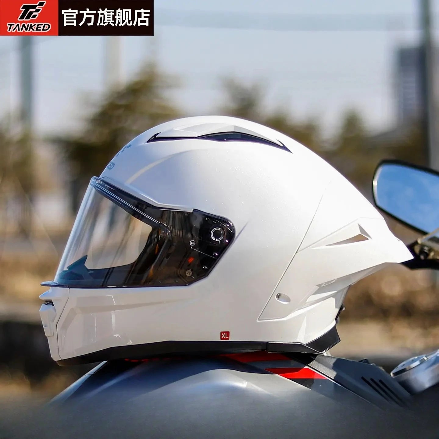 TANKED Sport Bike Helmet for Yamaha Riders