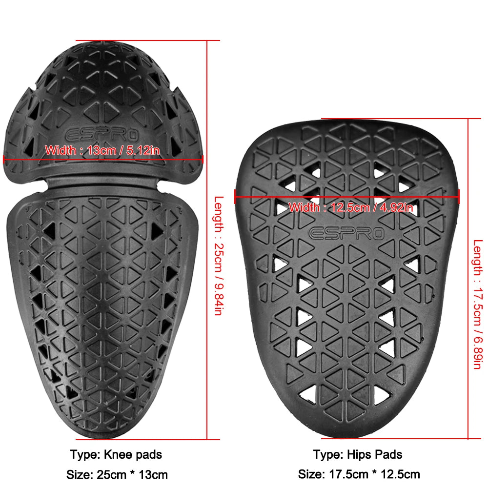 CE Level 2 Certified Motorcycle Jeans with Knee Pads and Hip Protectors