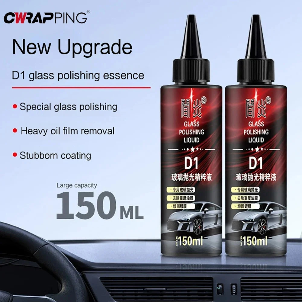 Motorcycle Glass Polish Compound 150ml - High Gloss Restorer