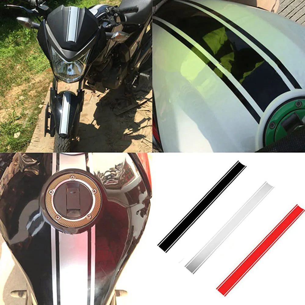 Sporty Stripe Motorcycle Stickers