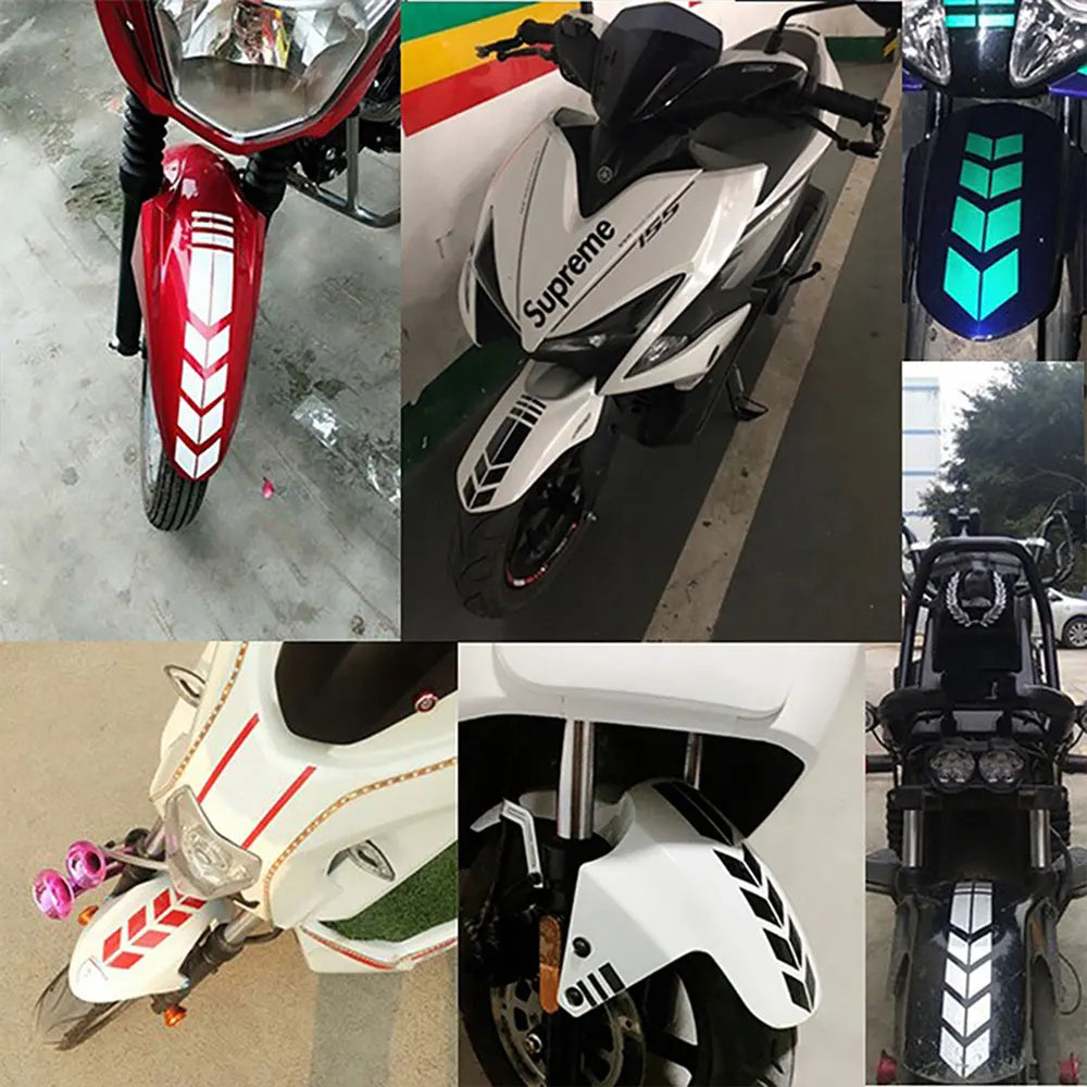 Motorcycle Arrow Stripe Stickers