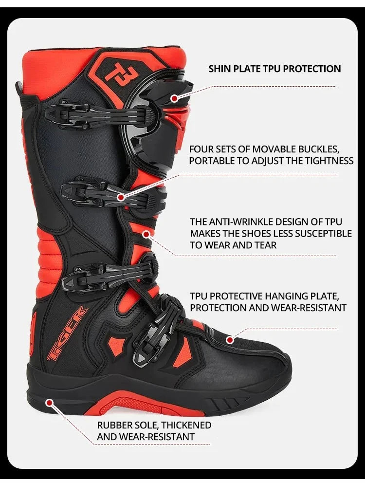 Waterproof Racing Long Boots