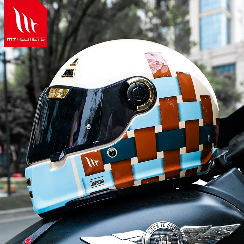MT Jarama Motorcycle Helmet