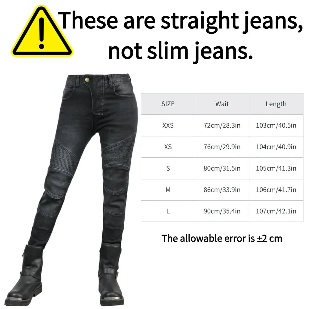 Women's Motorcycle Riding Jeans