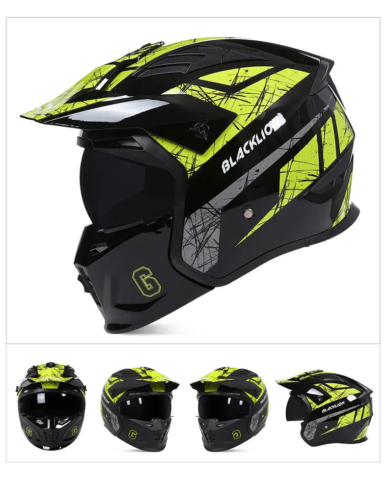 Off-Road Full Face Motocross Helmet ECE Approved
