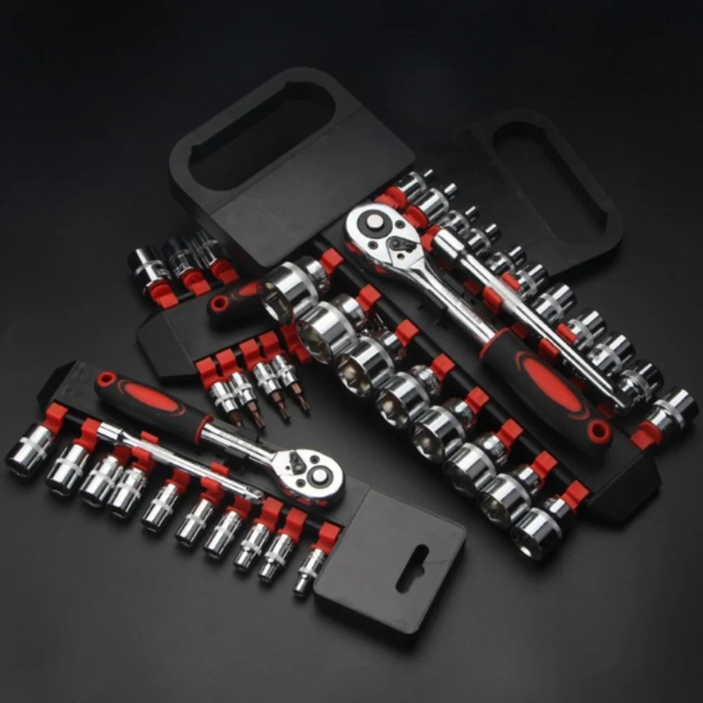 12-Piece Wrench Socket Set for Motorcycle and Bicycle Repair