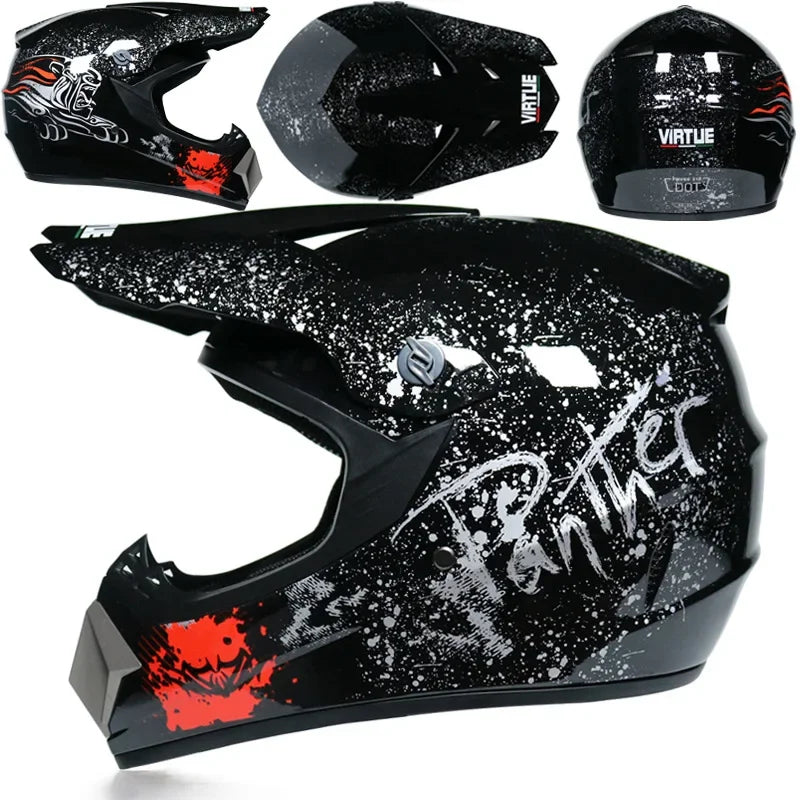 Kids Motocross Off-Road Motorcycle Helmet