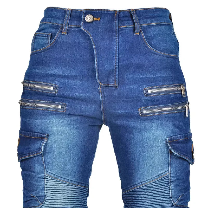 Stylish Motocross Trousers with Protective Gear