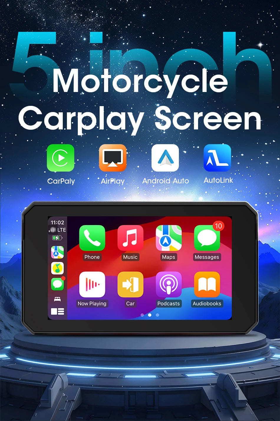 Motorcycle GPS Navigation System