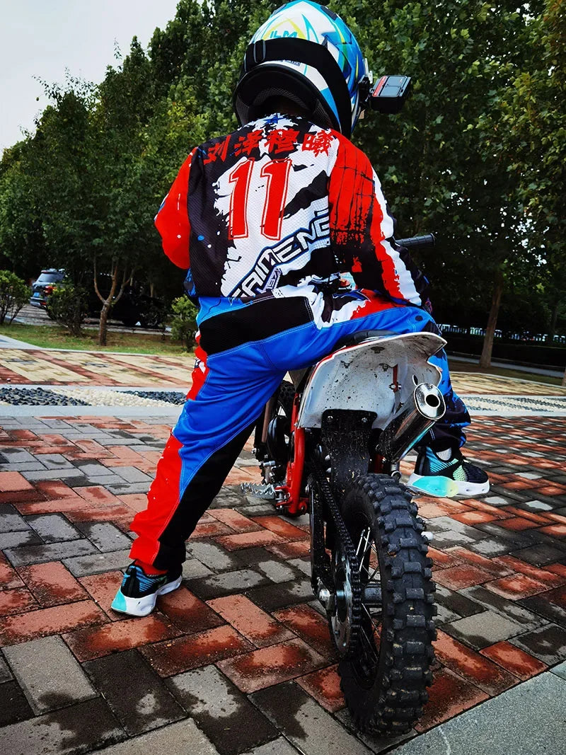 Kids Motocross Jersey and Pants Set