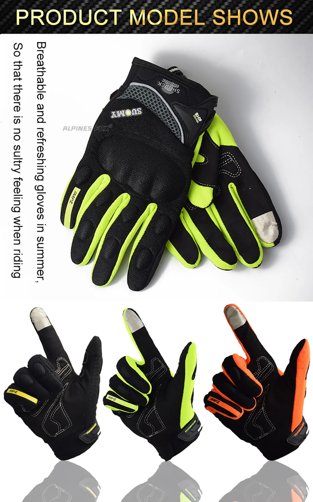 XXL Racing Gloves