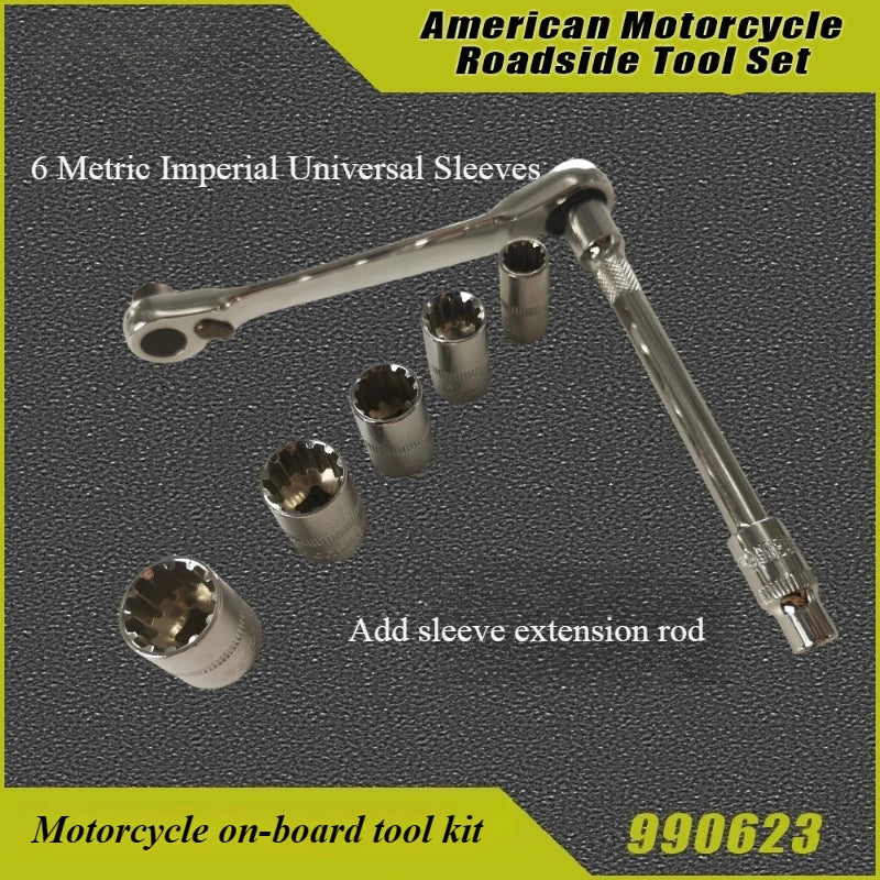 Motorcycle Maintenance and Repair Tool Set for Harley Davidson & American Bikes