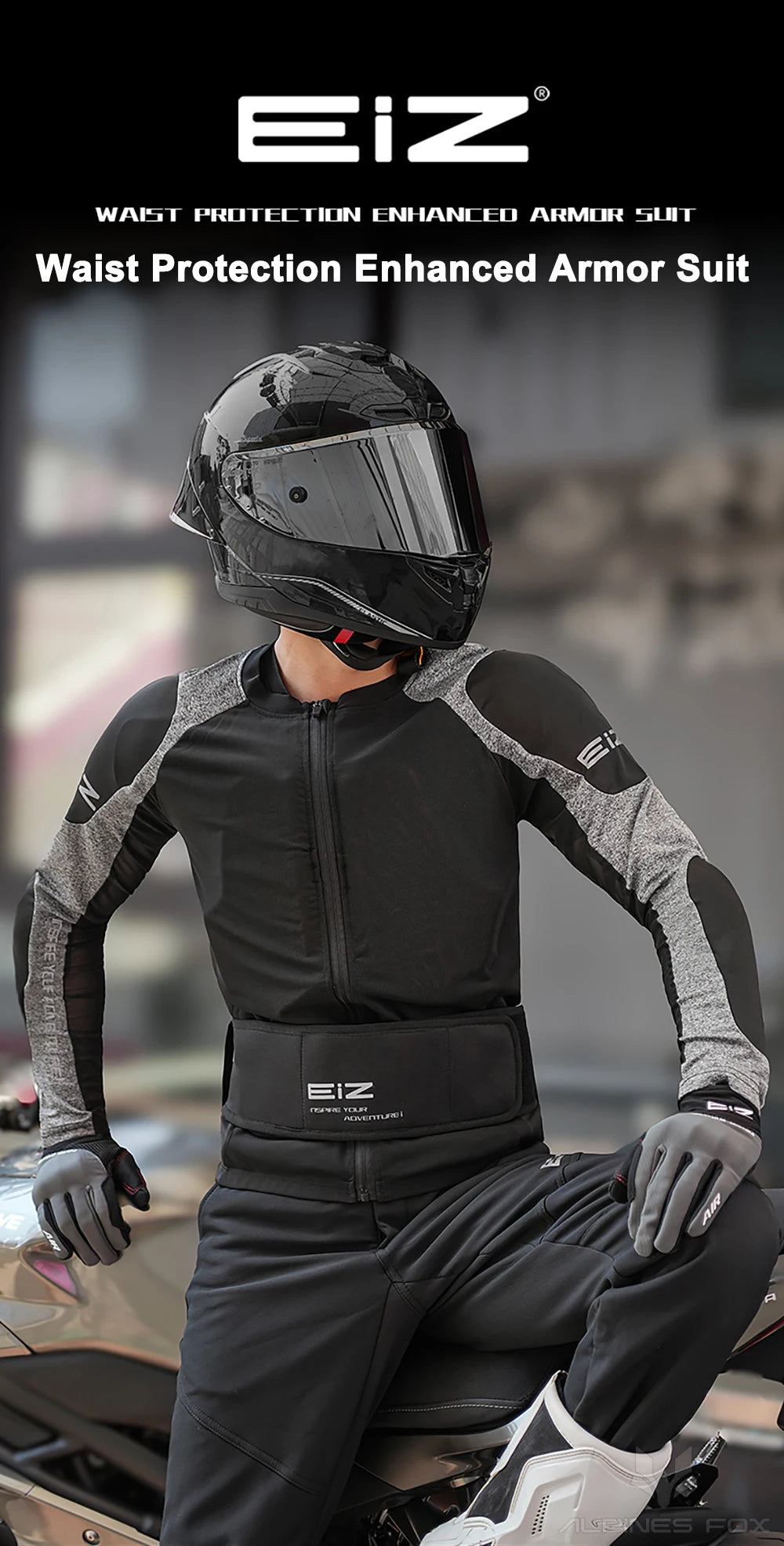 Summer Motorcycle Jacket with CE Armor Protection