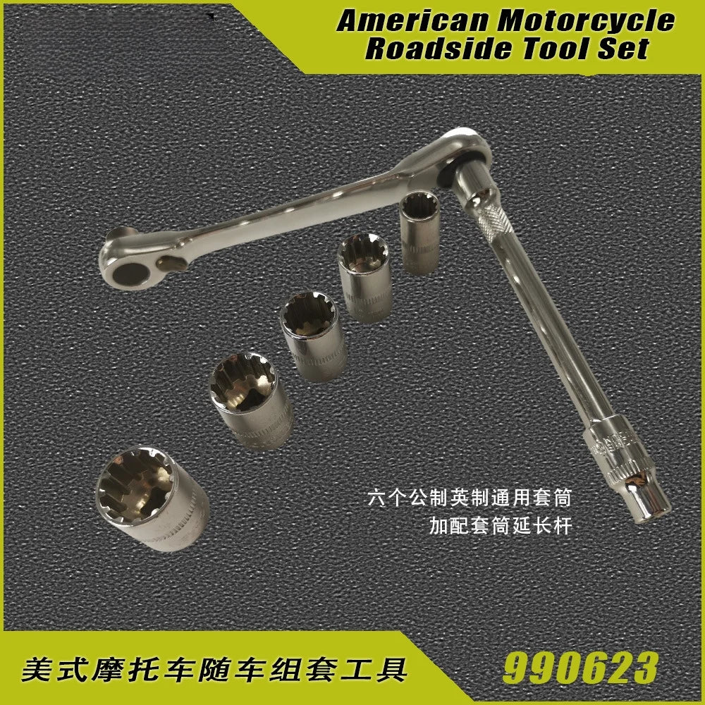 Motorcycle Maintenance and Repair Tool Set for Harley Davidson & American Bikes