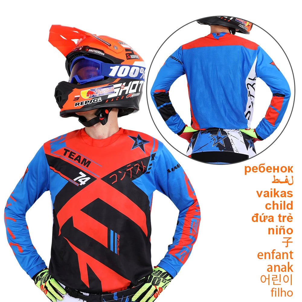 Youth Motocross Racing Jersey